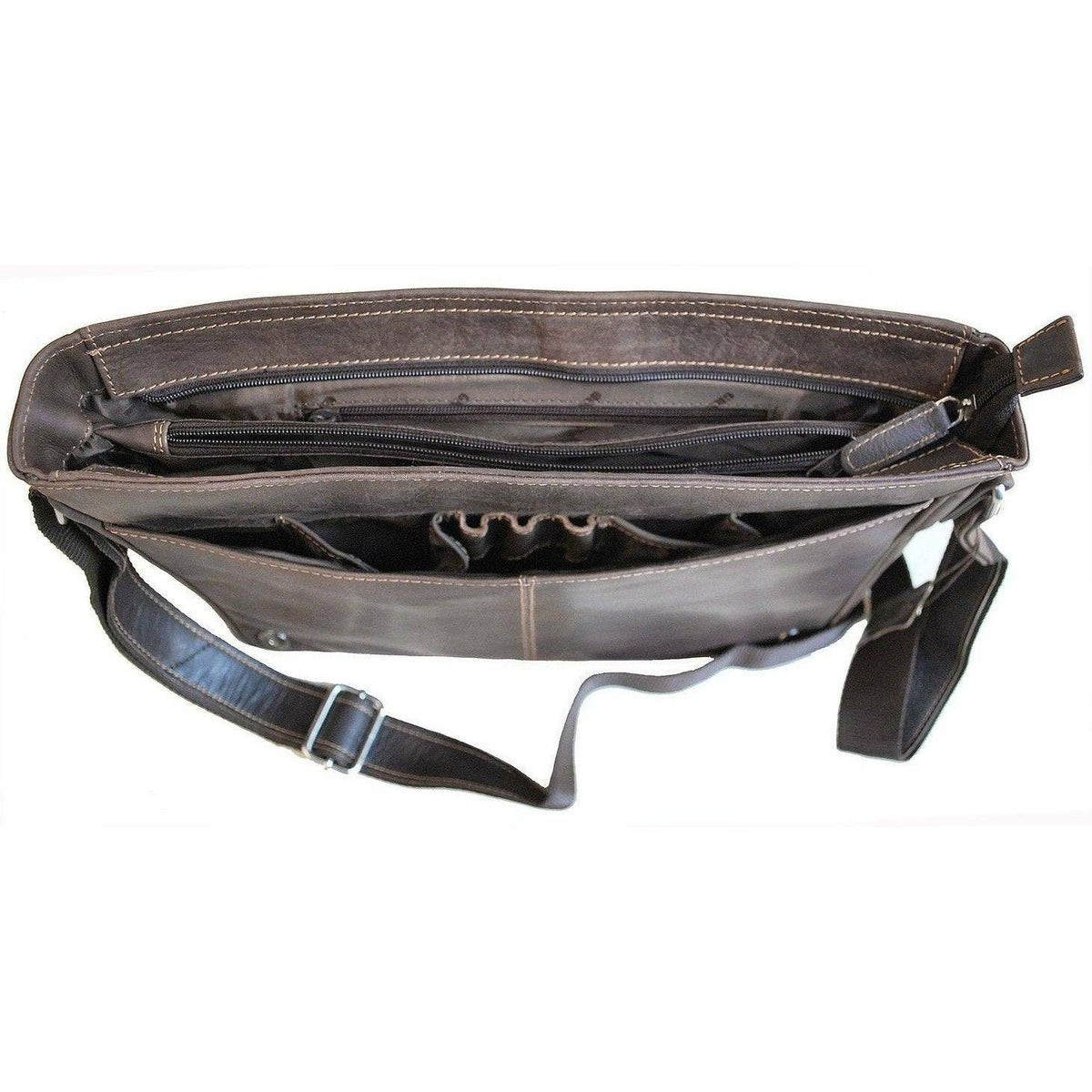 GREENWOOD LEATHER Leather Laptop Bag Berlin GW588