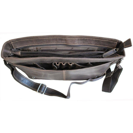 GREENWOOD LEATHER Leather Laptop Bag Berlin GW588