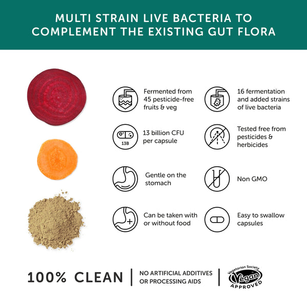 Together Health Multibiotic – Probiotic Supplement – Vegan