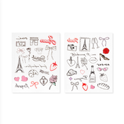 INKED by Dani x Emily in Paris: Tres Chic Tattoos