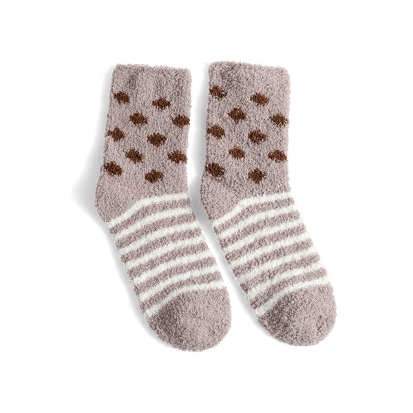 Ladies Fuzzy Socks - 3 pair Set