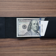 Leather Cash Wallet, Vertical Minimalist Wallet, 2026 wallet