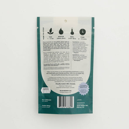 BLUSH BERRY Organic Sweet Dreams Loose Leaf Tea