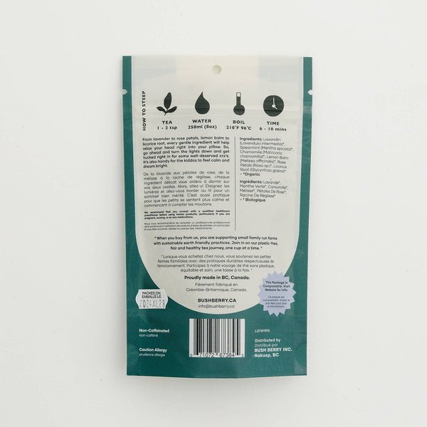 BLUSH BERRY Organic Sweet Dreams Loose Leaf Tea
