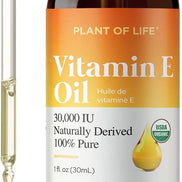 Plant of Life Vitamin E Oil | Natural | Face, Skin & Hair Care |Tocopherol