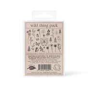 INKED BY DANI Wild Thing Temporary Tattoo Pack