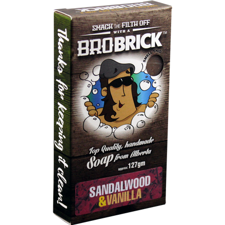 BRO BRICK Sandalwood & Vanilla: Handmade Soap