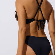 EVERYDAY SUNDAY SWIM CROP TOP D-CUP WRAPPED