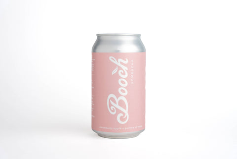BOOCH - Strawberry Apple Kombucha Can