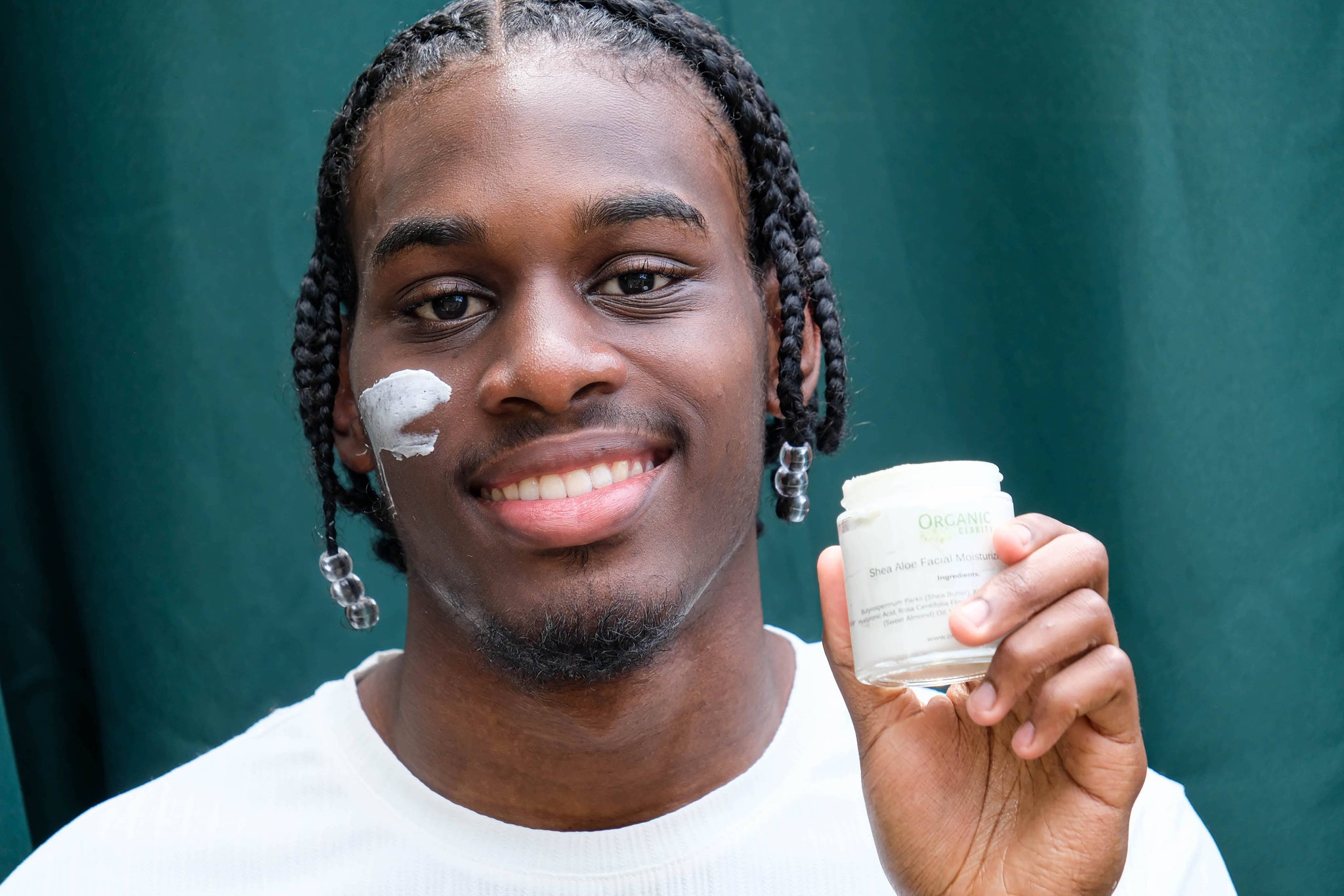 Organic clarity Shea Aloe Moisturizing Facial Cream 🌱