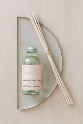 By Caley Joy Ruffled Linen | Reed Diffuser