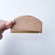Eco-Friendly Wooden Lint Remover