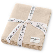 Bleu La La 100% Organic Luxe Baby Blanket