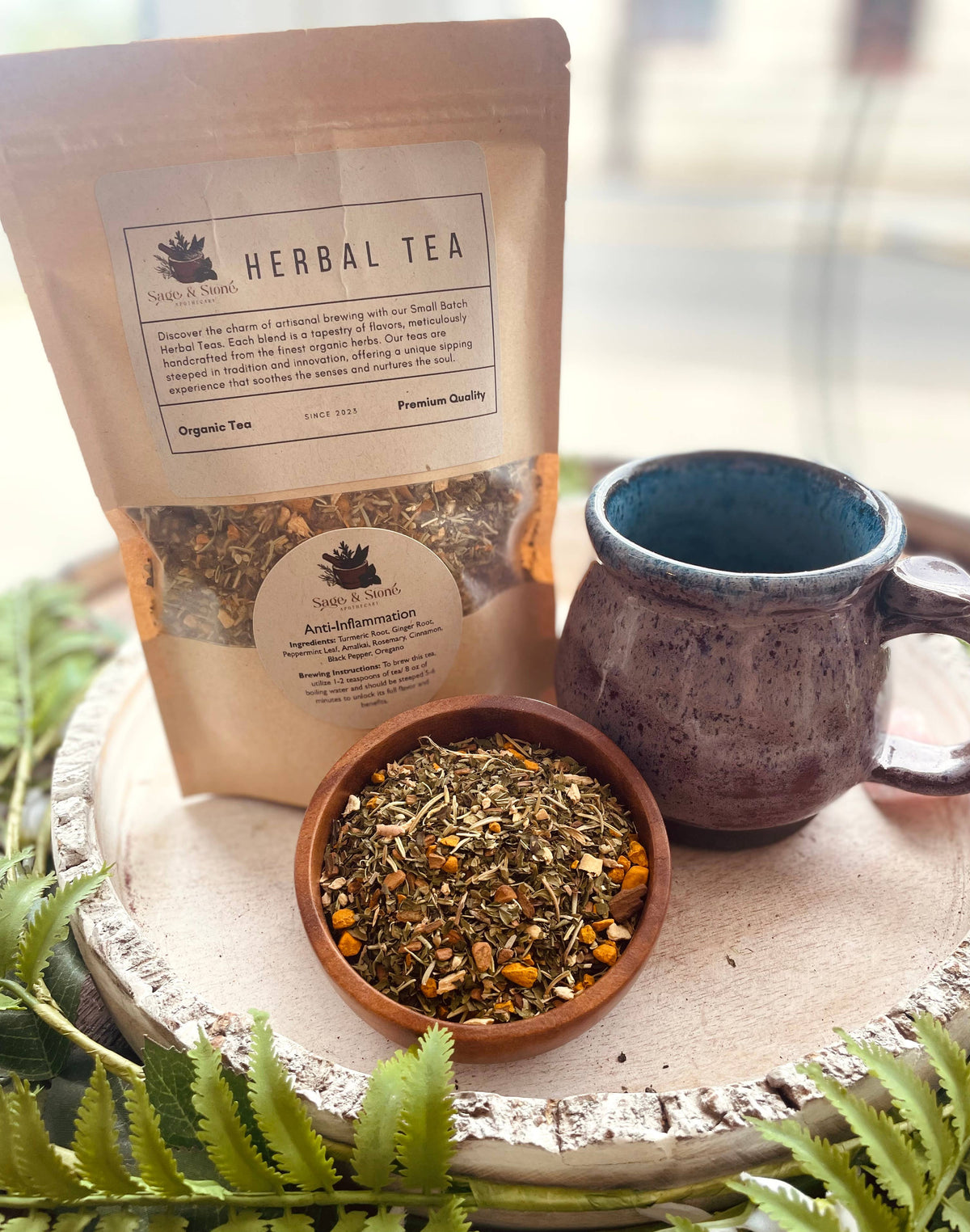 Sage & Stone Apothecary Anti-Inflammation Herbal Tea