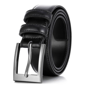 Dual Loop Leather Belt