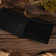 Leather Wallet,  Bifold Wallet, Handmade Wallet for Men