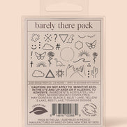 Barely There Temporary Tattoo Pack