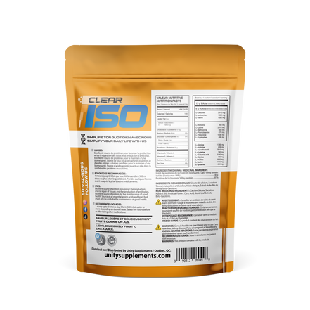 Unity Juice Protein - Peach & Mango 410g