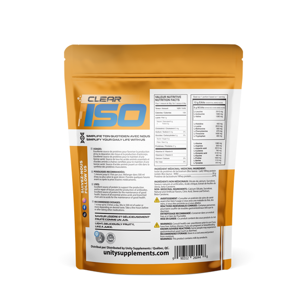 Unity Juice Protein - Peach & Mango 410g