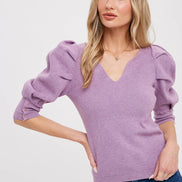 PUFF SHORT SLEEVE PULLOVER