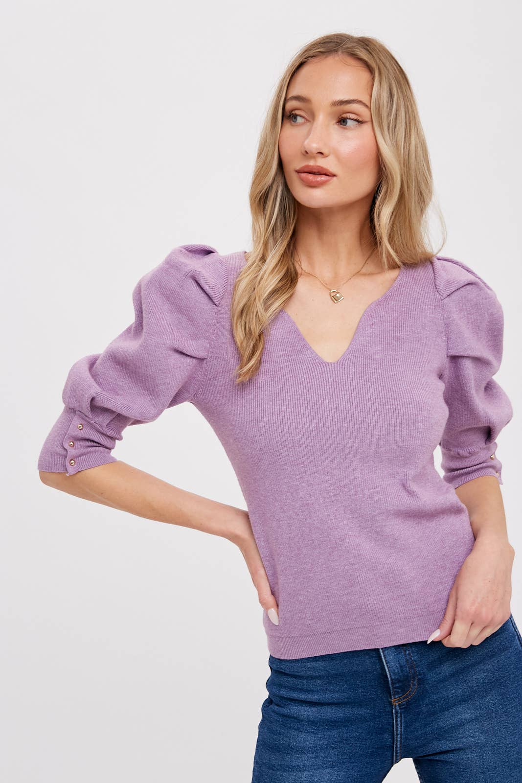 PUFF SHORT SLEEVE PULLOVER