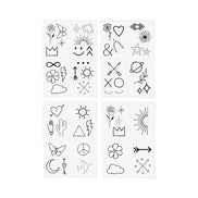 INKED BY DANI Doodle Temporary Tattoo Pack