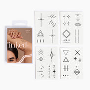 INKED BY DANI Linear Temporary Tattoo Pack