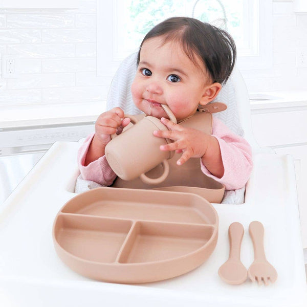 Baby bliss Infant Feeding Set, Baby Mealtime Gift Set with Box