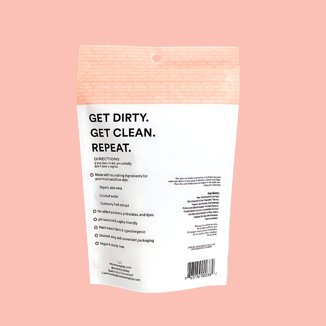 Freshies Feminine Wipes (20 Count) -  Hypoallergenic Natural