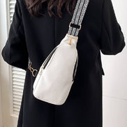 24 POPS Soft Vegan Leather Crossbody Sling Bag