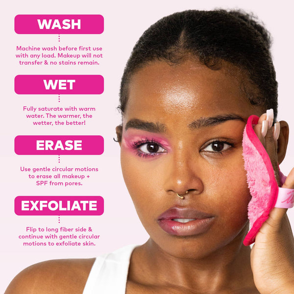 MakeUp Eraser Pink Mini MakeUp Eraser PRO