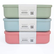 Baby bliss Kids Bento Box, Leak-Proof & 100% Silicone