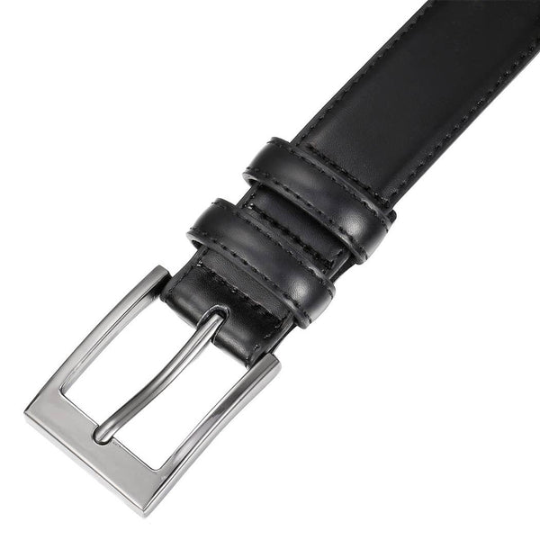 Dual Loop Leather Belt
