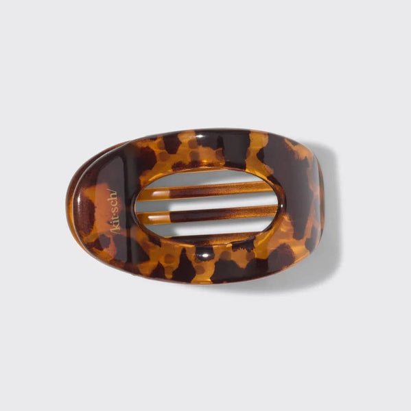 KITSCH Recycled Plastic Medium Flat Cloud Clip - Tort