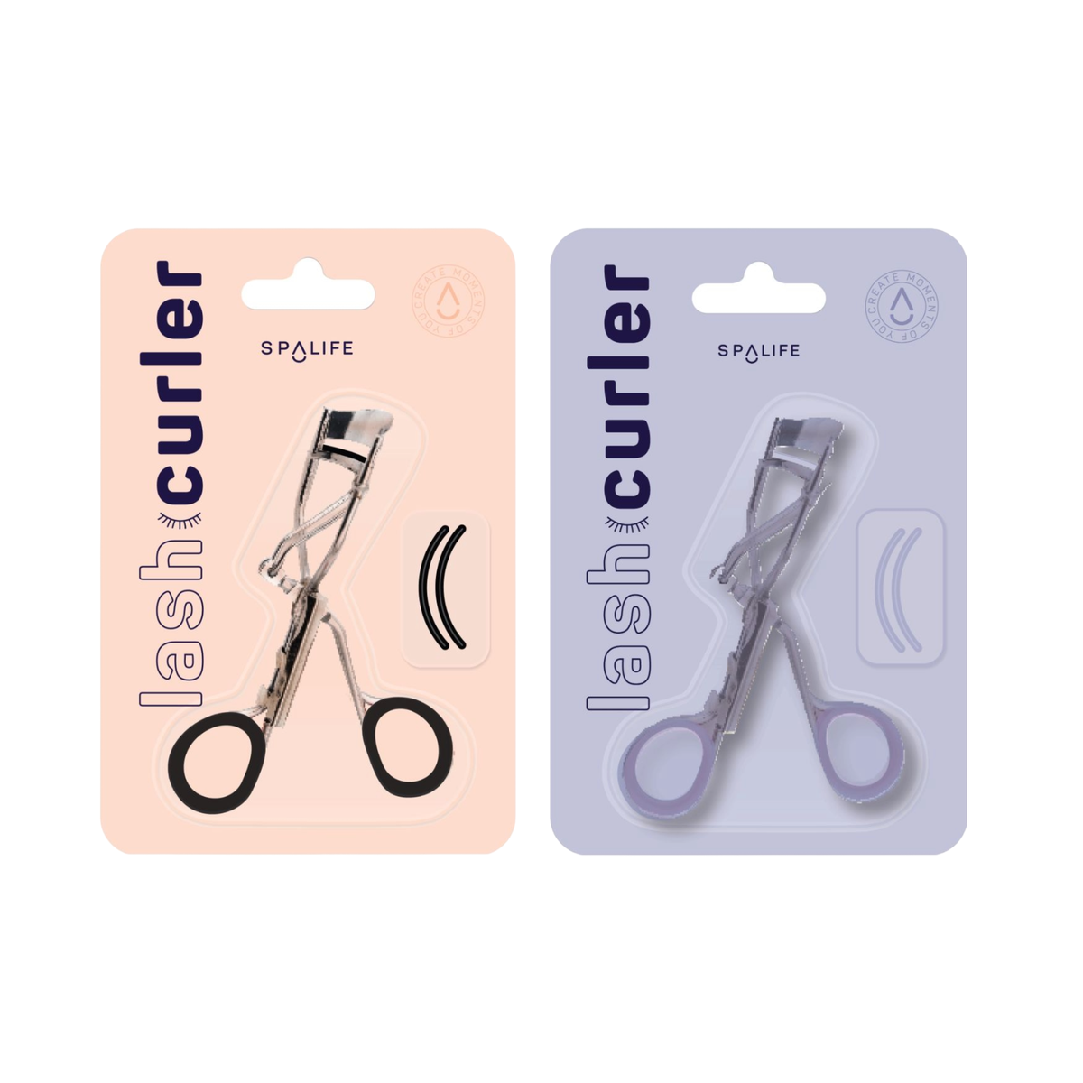 Spa Life Eye Lash Curler  - Pink or Purple