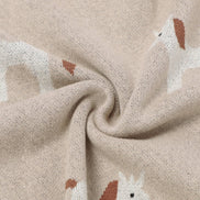 Bleu La La 100% Luxury Cotton Swaddle Receiving Baby Blanket - Unicorn