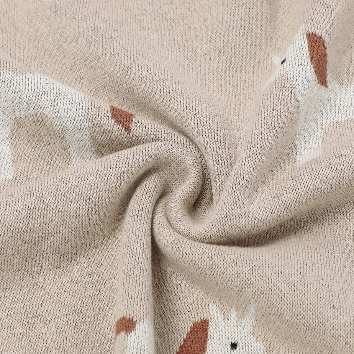Bleu La La 100% Luxury Cotton Swaddle Receiving Baby Blanket - Unicorn