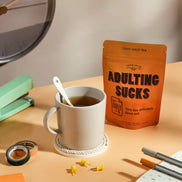 Adulting Sucks Black tea, 20 Servings, Flavoured Tea Blend