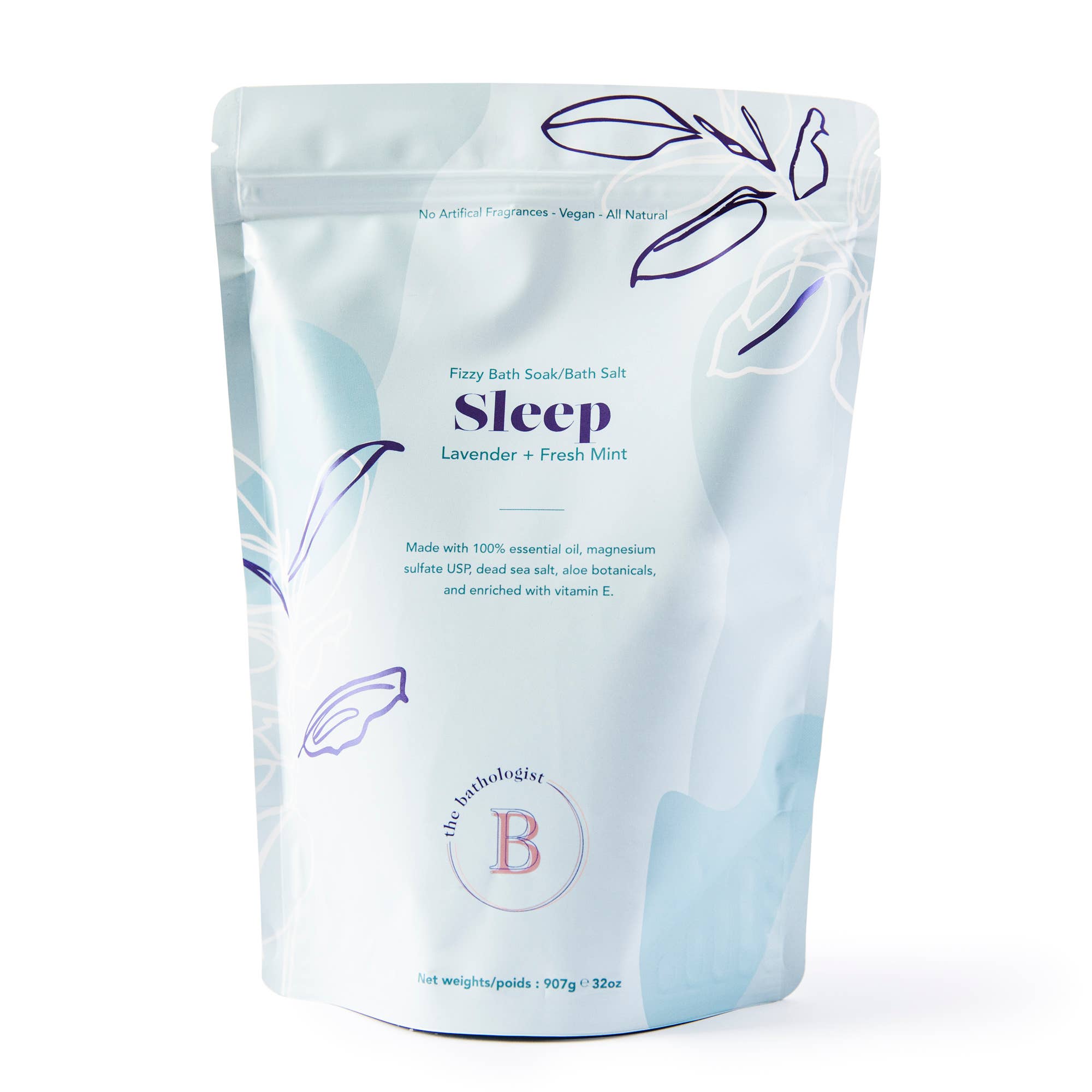 THE BATHOLOGIST Sleep Bath Soak LAVENDER FRESH MINT 907g