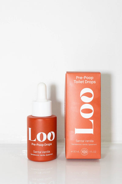 Loo Pre-Poop Toilet Drops — Santal Vanilla