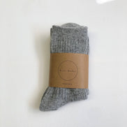 BILLY BAMBOO ICELAND WOOL SOCKS - neutral