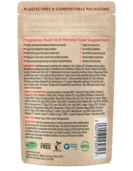 Together Health Pregnancy Vitamins – Folic Acid – Prenatal