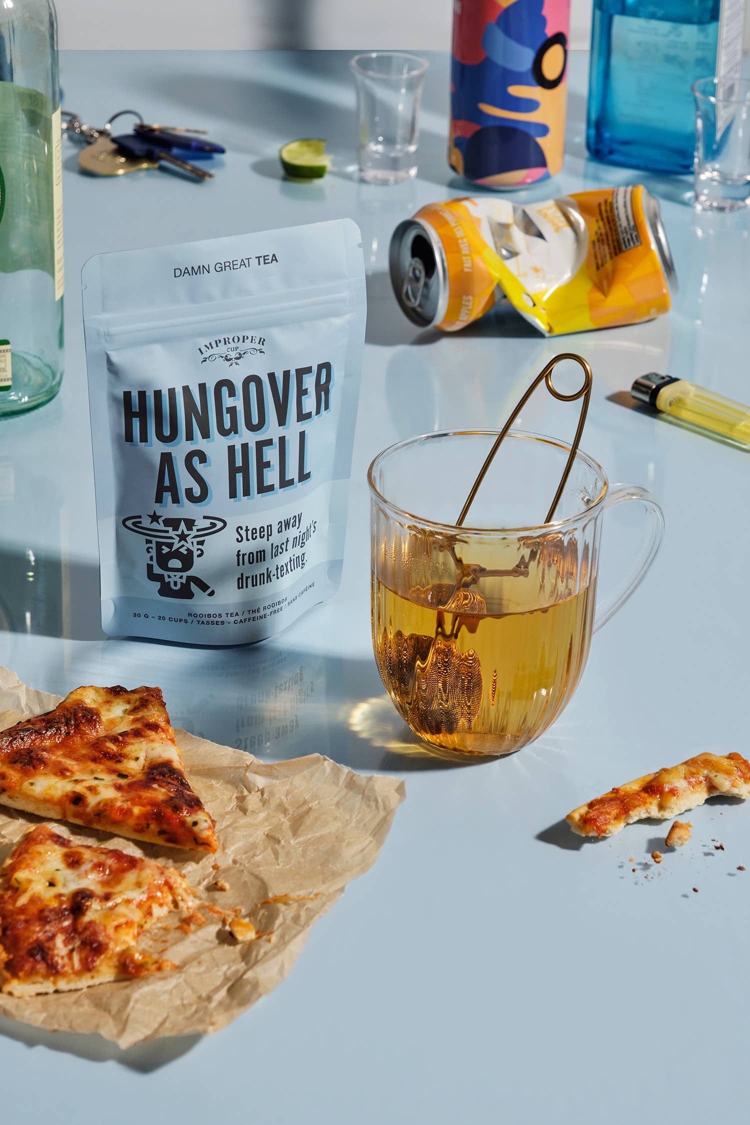 Hungover As Hell Rooibos tea, 20 Servings, Tea Blend