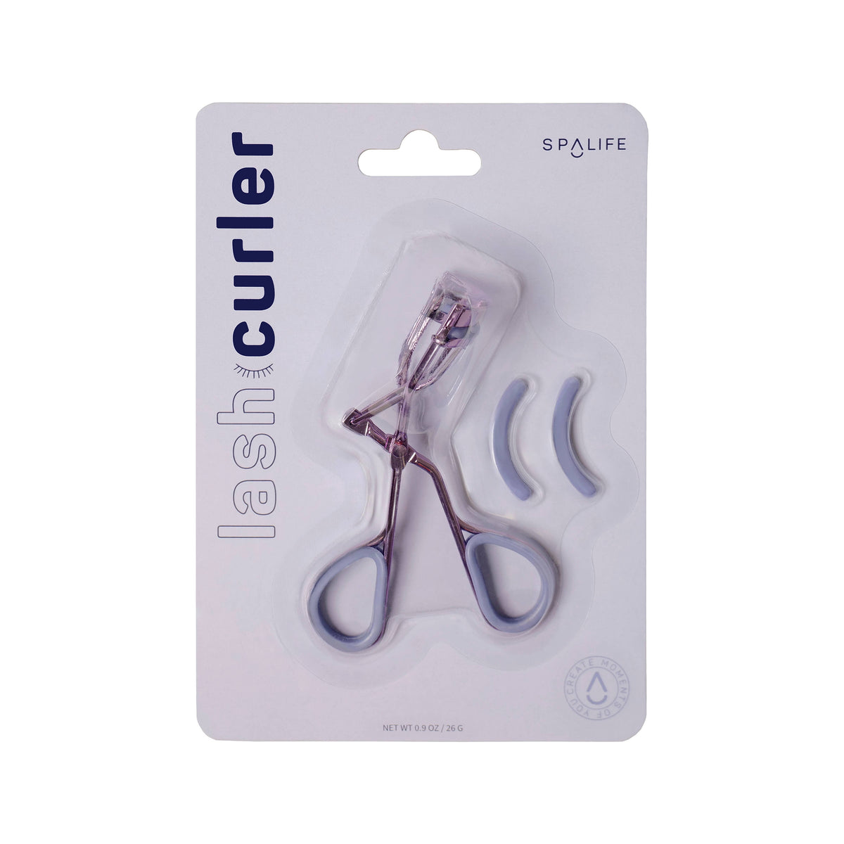 Spa Life Eye Lash Curler  - Pink or Purple