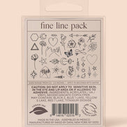 INKED BY DANI Fine Line Temporary Tattoo Pack