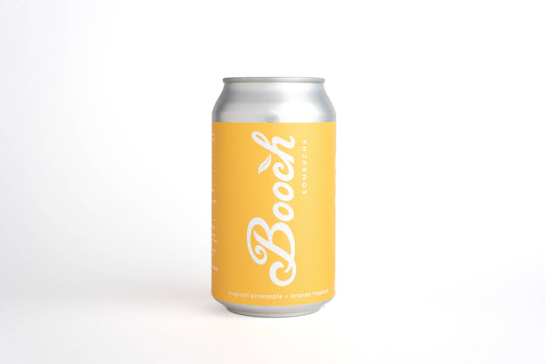 BOOCH Kombucha -Tropical Pineapple Can
