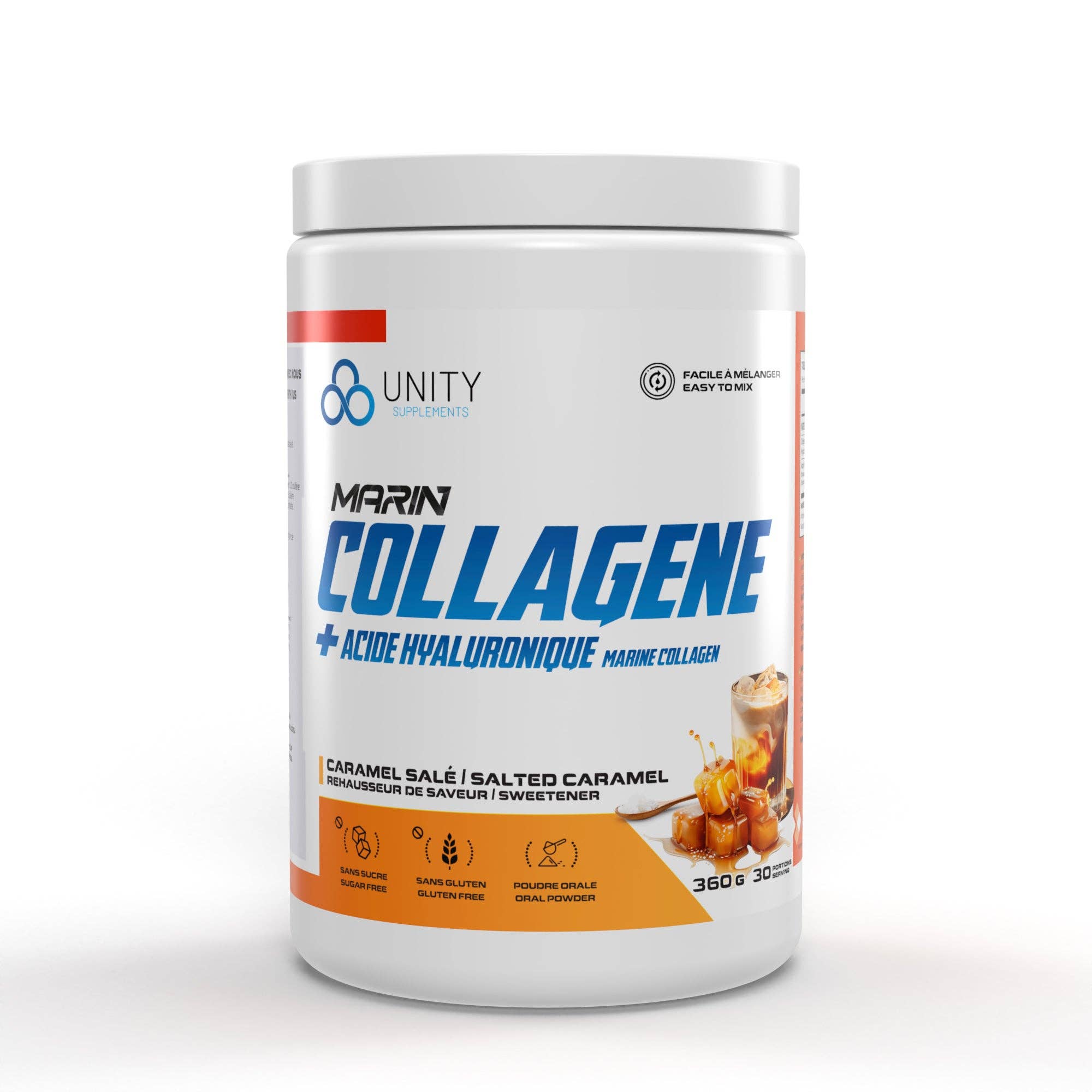 Unity Marin Collagen + Hyaluronic Acid - Salted Caramel