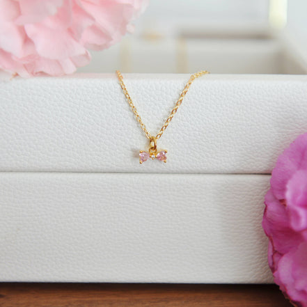 Oh So Lovely Vida Ribbon Bow Huggie Hoop Earrings
