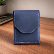Leather Cash Wallet, Vertical Minimalist Wallet, 2026 wallet