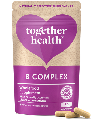 Together Health B Complex Vitamin – Vegan Supplement – 30 Capsules